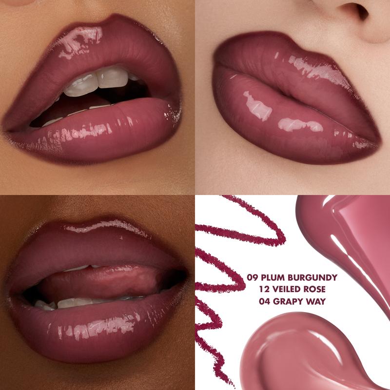 LIP VOLUME HACK TRIO (3 Shades, Lip Mate Pencil & Melting Balm & Color Gloss)