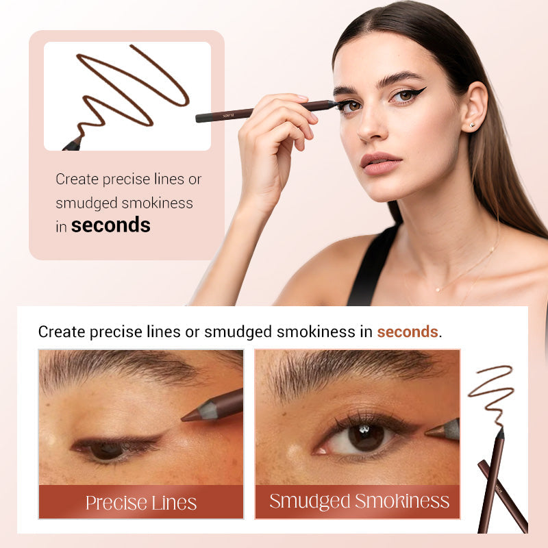 LAST DAY: 70%OFF✨24HR Waterproof Eyeliner Duo Sharpenable Eye Pencil💜-1